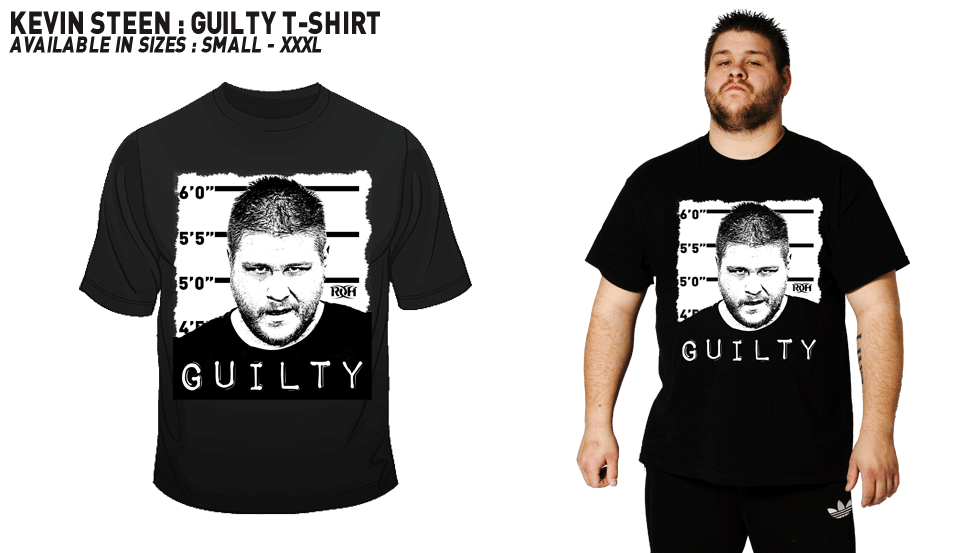 Kevin Steen "Guilty" T-Shirt