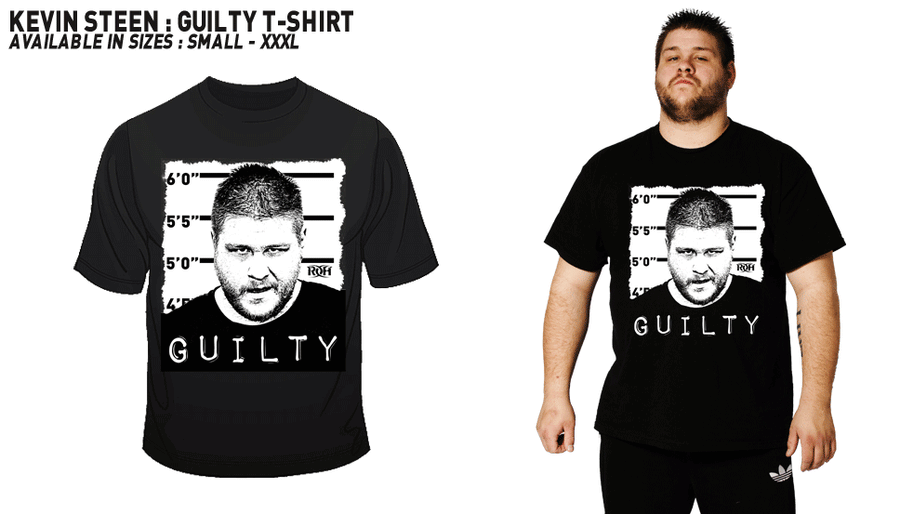 Kevin Steen "Guilty" T-Shirt