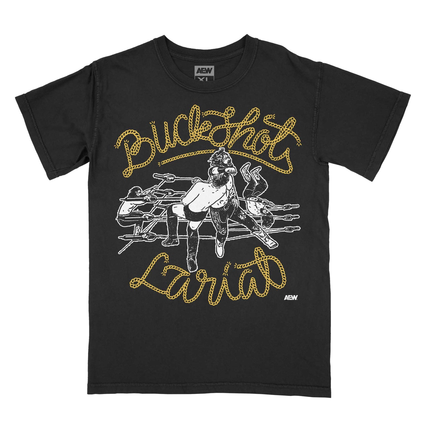 Hangman Adam Page Buckshot Lariat T-Shirt Black T-Shirt PW Catalog