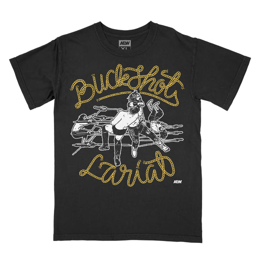 Hangman Adam Page Buckshot Lariat T-Shirt Black T-Shirt PW Catalog