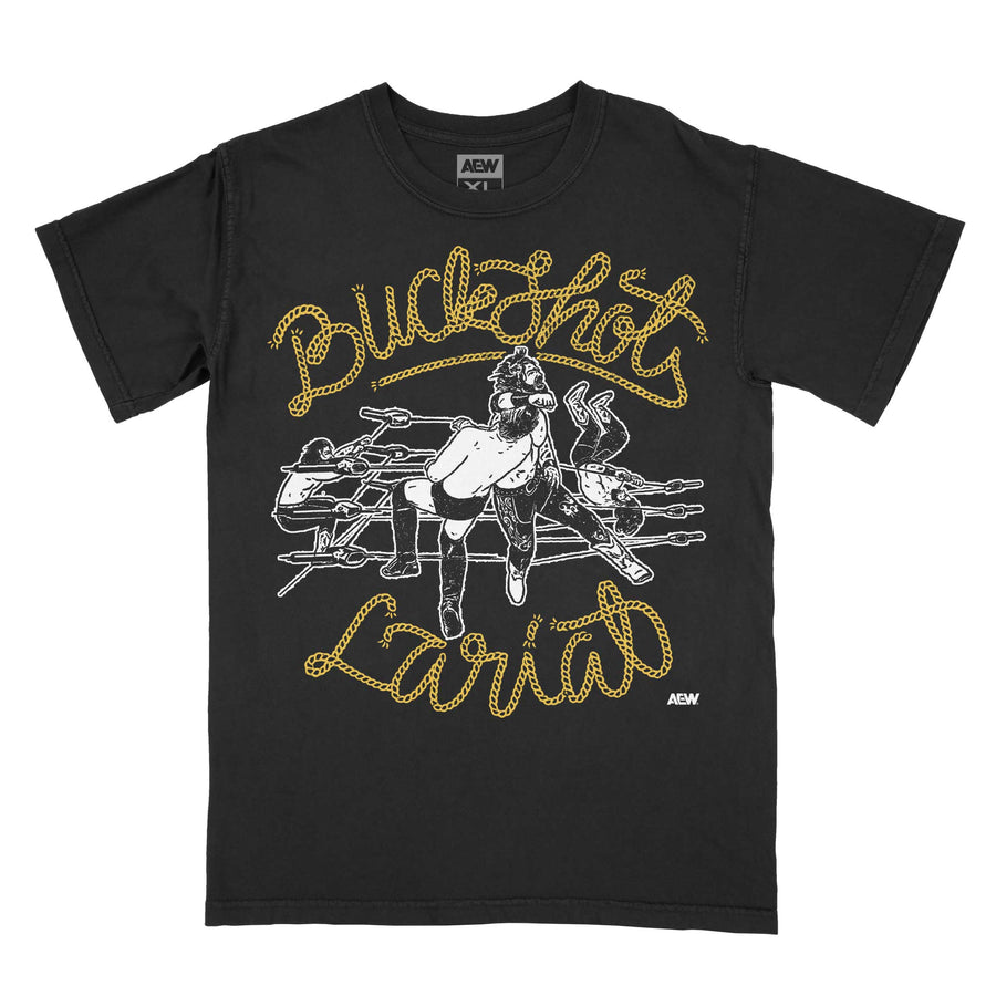 Hangman Adam Page Buckshot Lariat T-Shirt Black T-Shirt PW Catalog