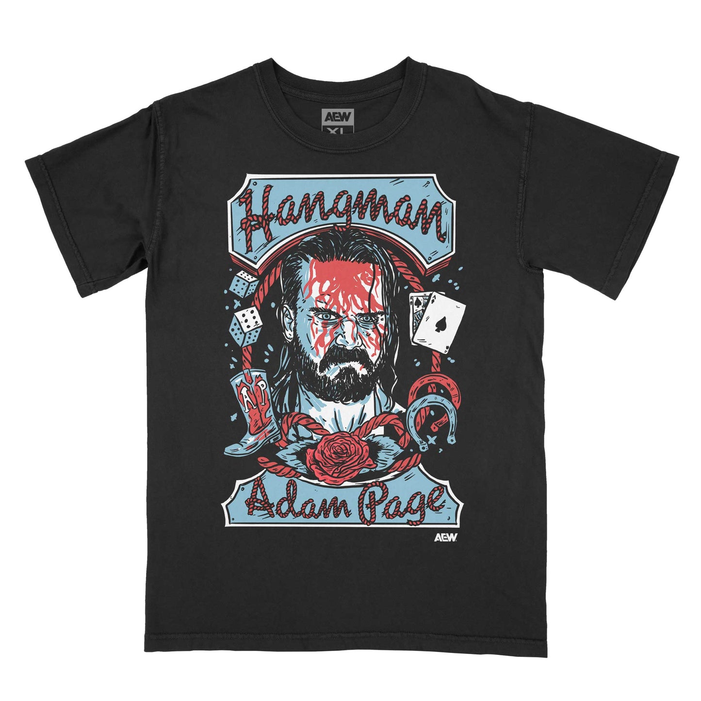Hangman Adam Page Consequences T-Shirt T-Shirt PW Catalog