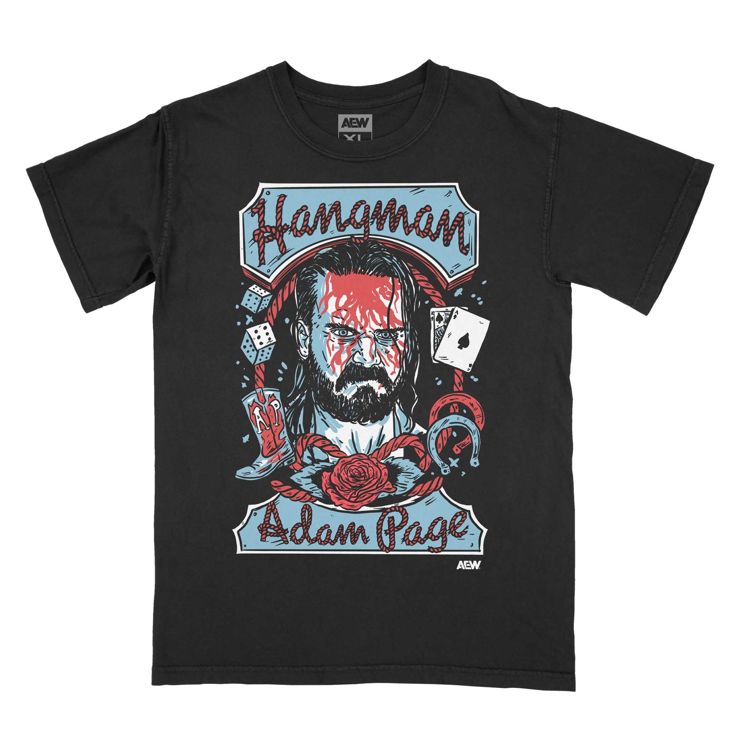 Hangman Adam Page Consequences T-Shirt T-Shirt PW Catalog