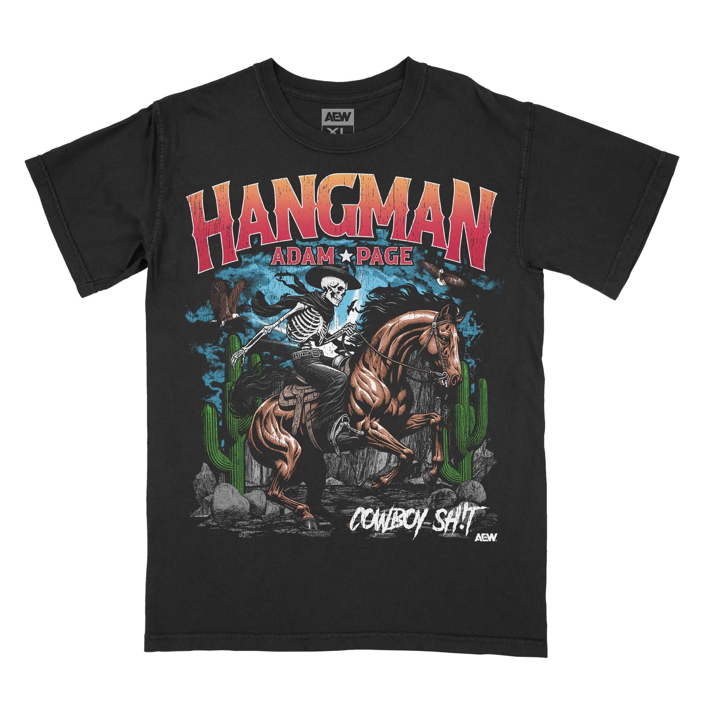Hangman Adam Page Cowboy Sh!t Forever T-Shirt T-Shirt PW Catalog