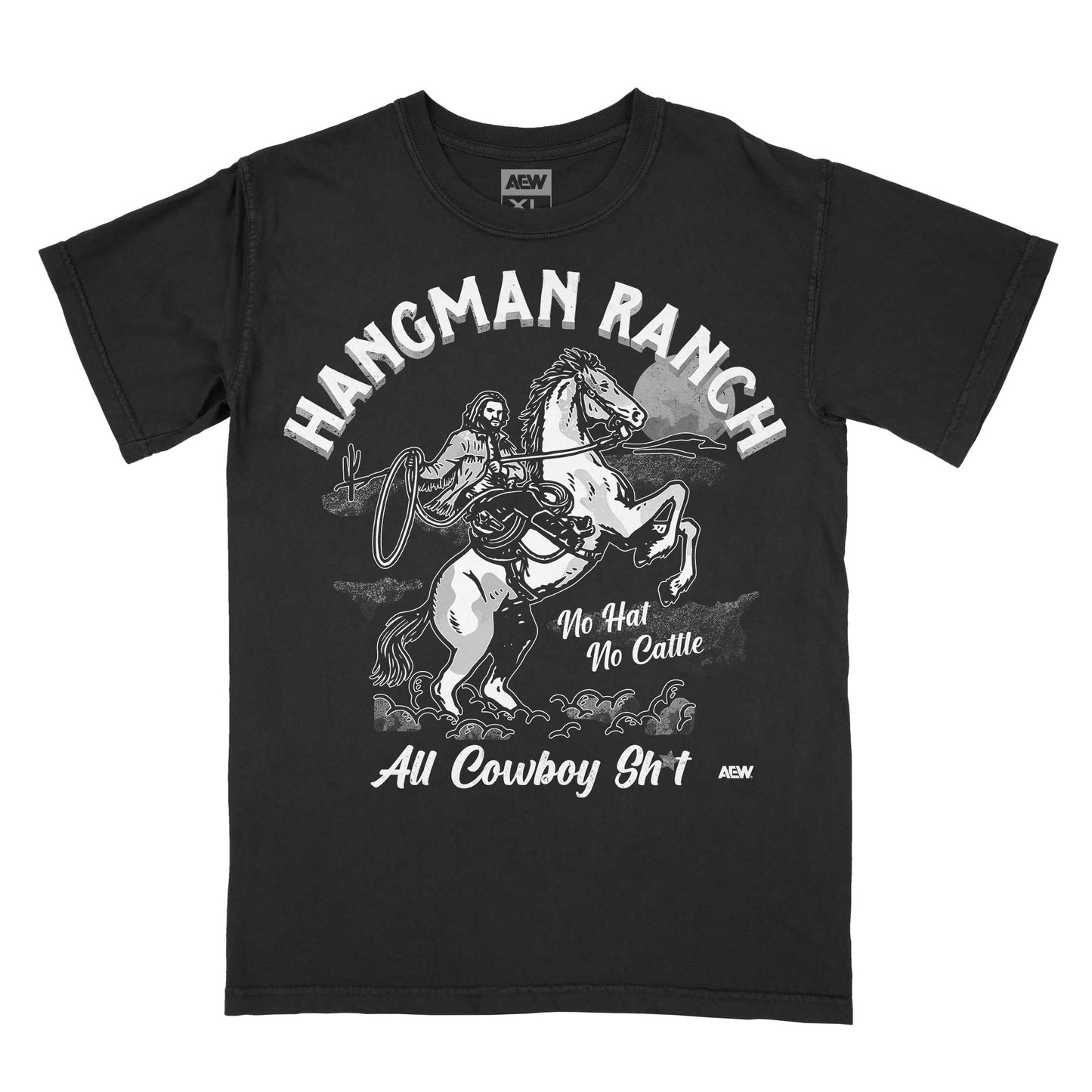 Hangman Adam Page Hangman Ranch T-Shirt Black T-Shirt PW Catalog