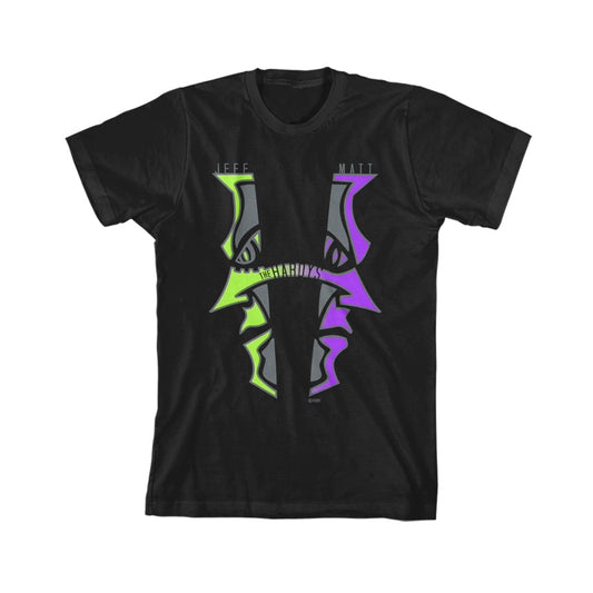 JEFF AND MATT HARDY "2 FACE" T-SHIRT T-Shirt PW Catalog