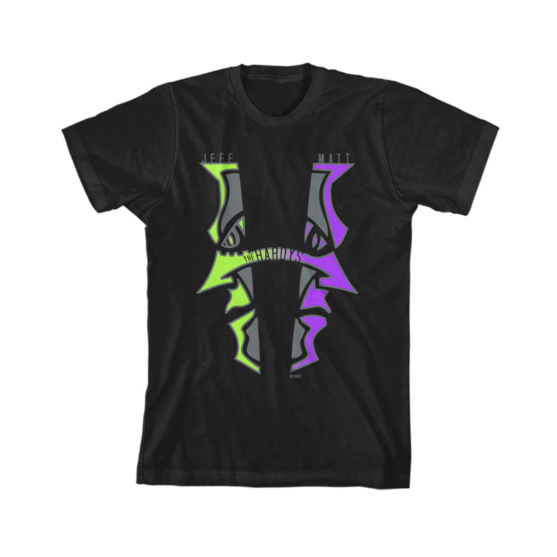 JEFF AND MATT HARDY "2 FACE" T-SHIRT