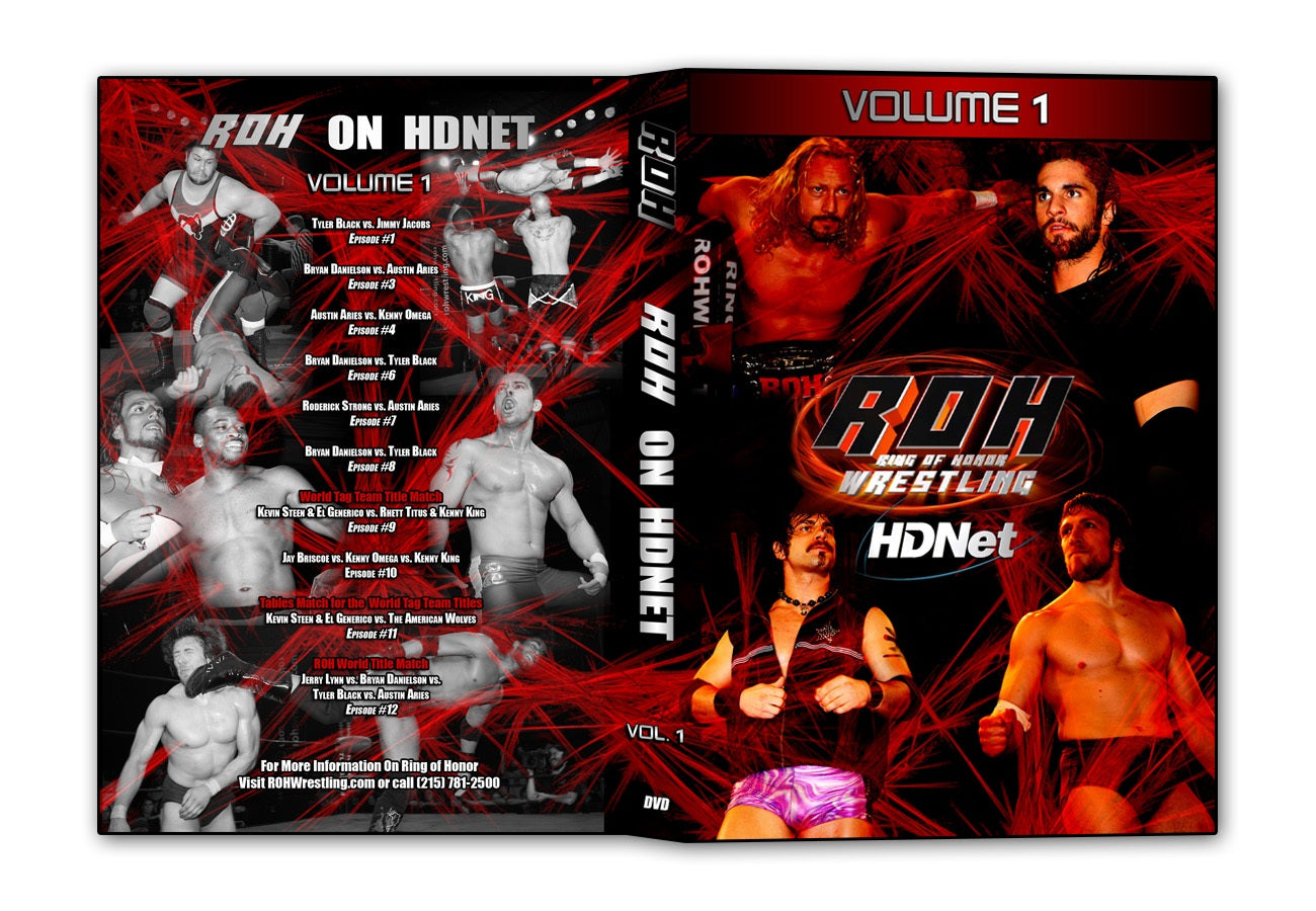 Ring of Honor on HDNet Vol. 1 (DVD-R)