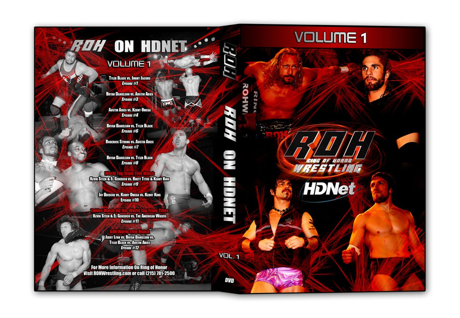 Ring of Honor on HDNet Vol. 1 (DVD-R)