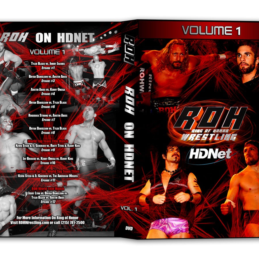 Ring of Honor on HDNet Vol. 1 (DVD-R)