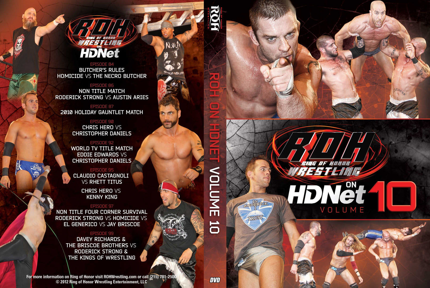Ring of Honor on HDNet Vol. 10 (DVD)