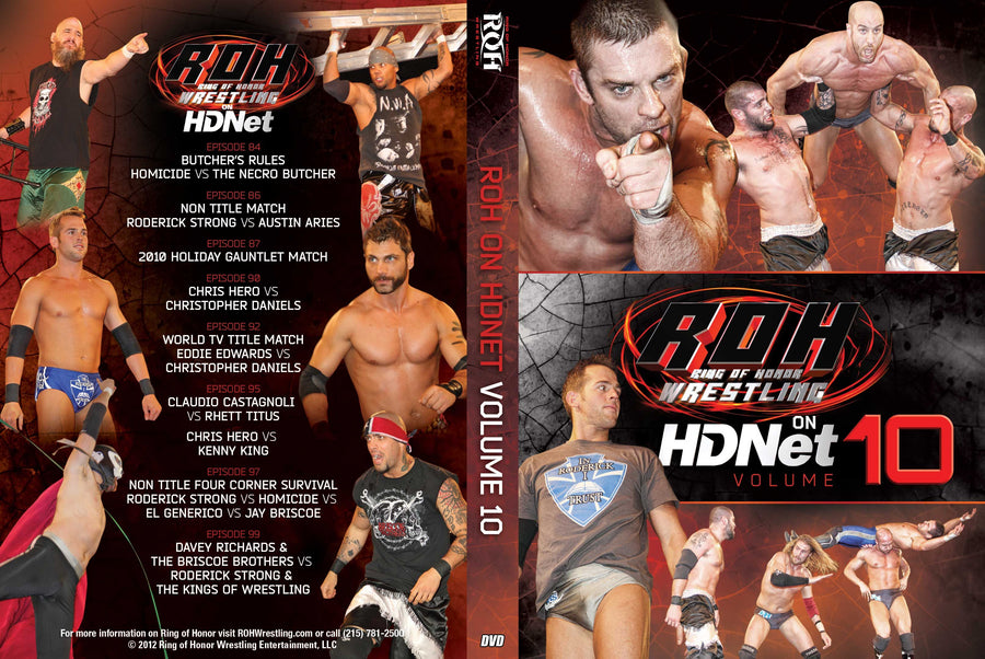 Ring of Honor on HDNet Vol. 10 (DVD)
