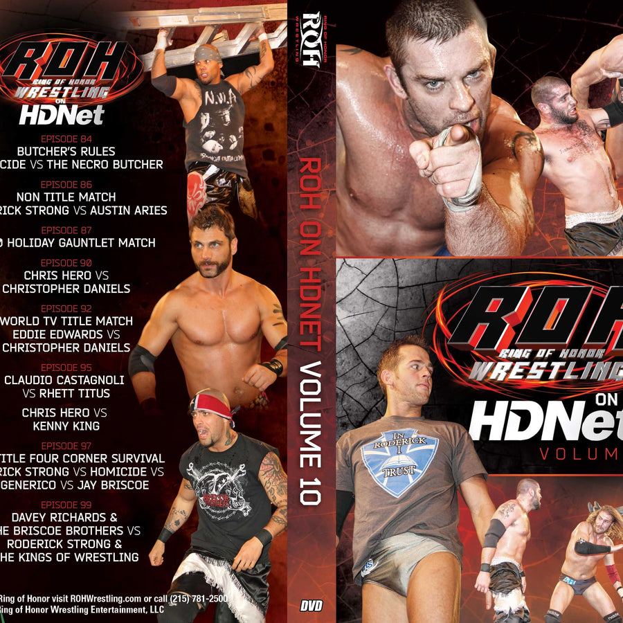 Ring of Honor on HDNet Vol. 10 (DVD)