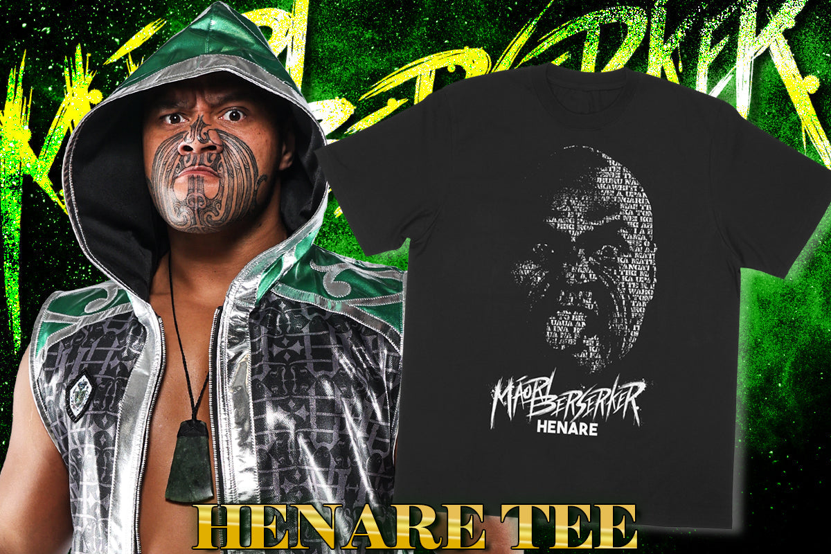 HENARE - Maori Berserker T-Shirt T-Shirt PW Catalog