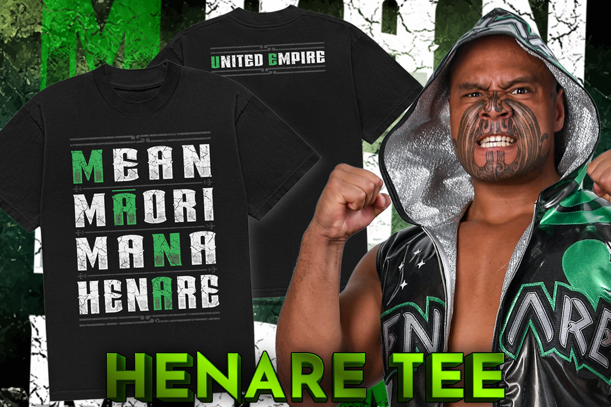 HENARE - MEAN MAORI MANA T-shirt T-Shirt PW Catalog