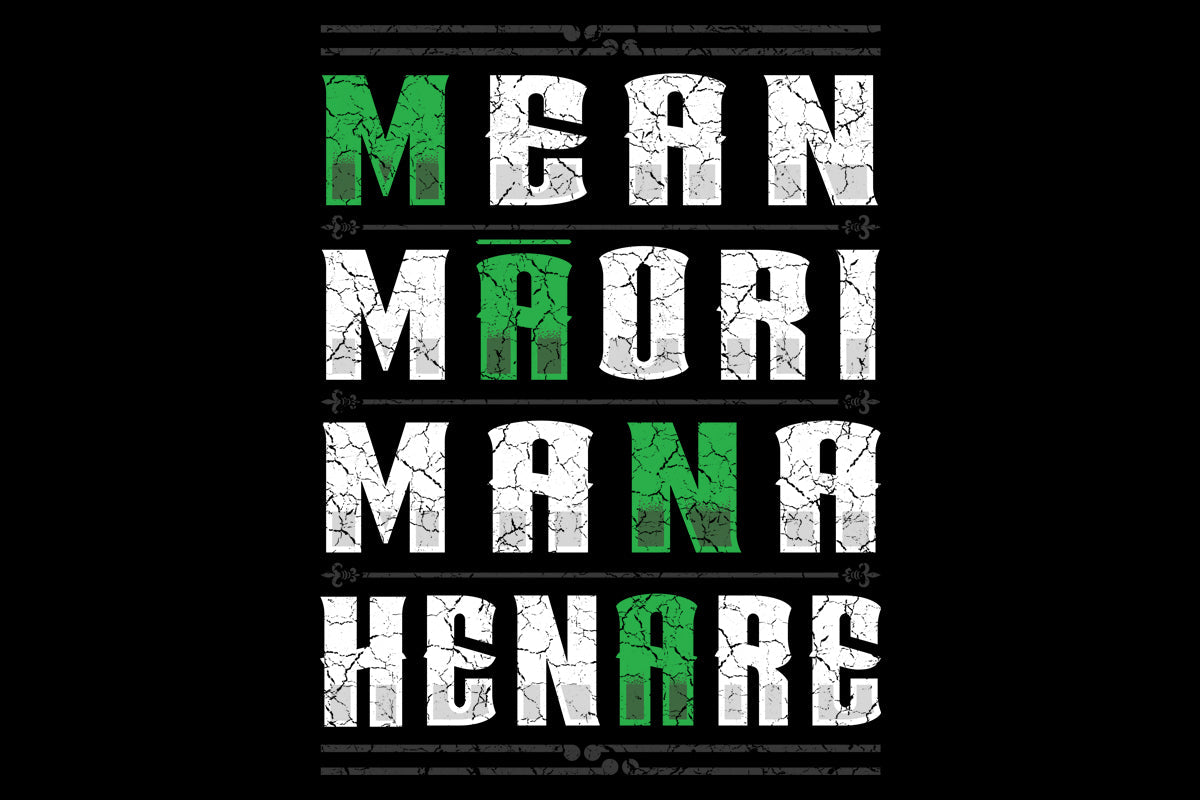HENARE - MEAN MAORI MANA T-shirt T-Shirt PW Catalog