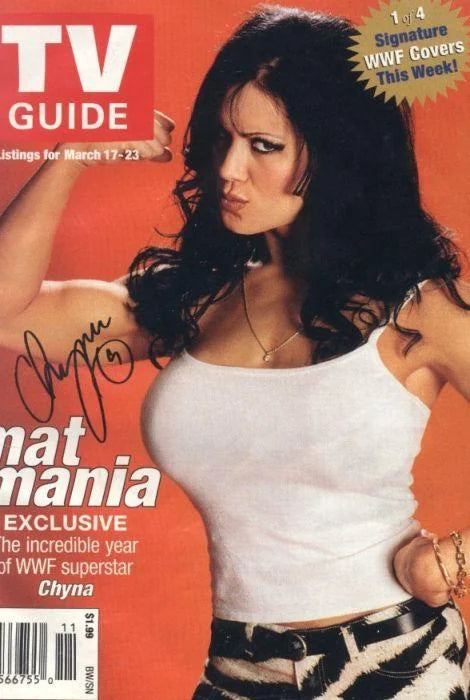 TV Guide Canada Chyna Volume 25 No. 11 Issue 1264 Eastern Ontario Edition March 17, 2001 1 of 4