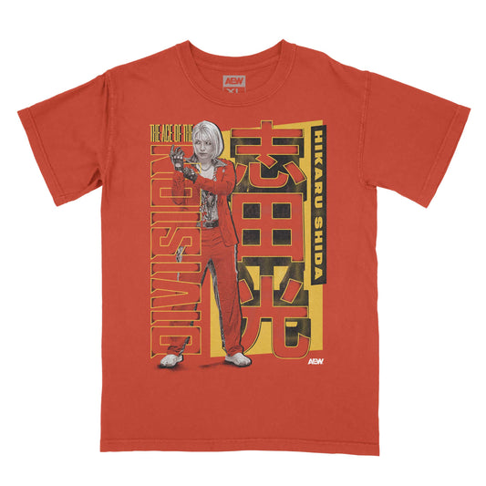 Hikaru Shida The Ace of the Division T-Shirt T-Shirt PW Catalog