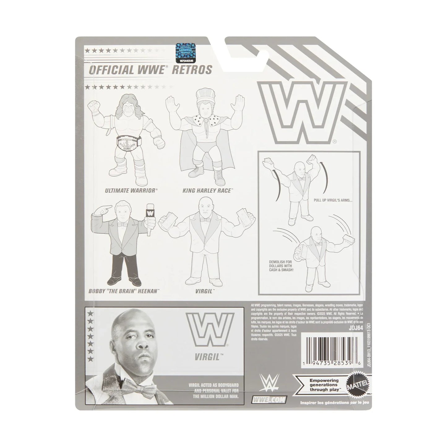 WWE Mattel Retro Series 18 Virgil Mattel Creations Exclusive