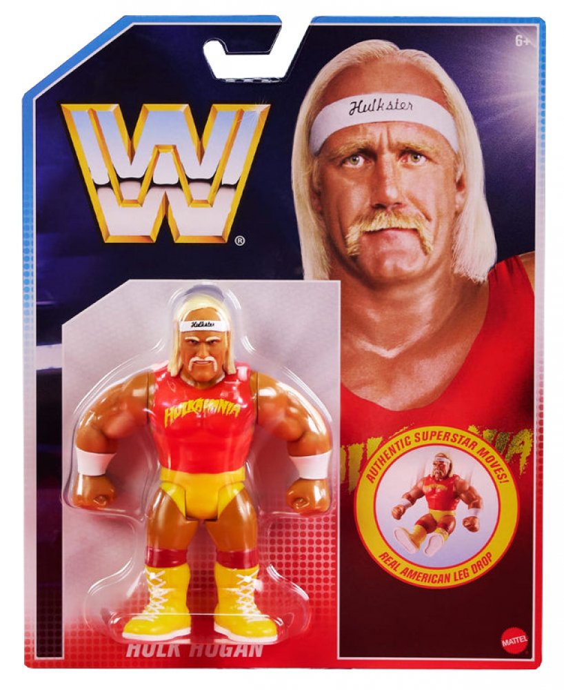 WWE Mattel Retro Wave 5 Hulk Hogan Action & Toy Figures PWcatalog