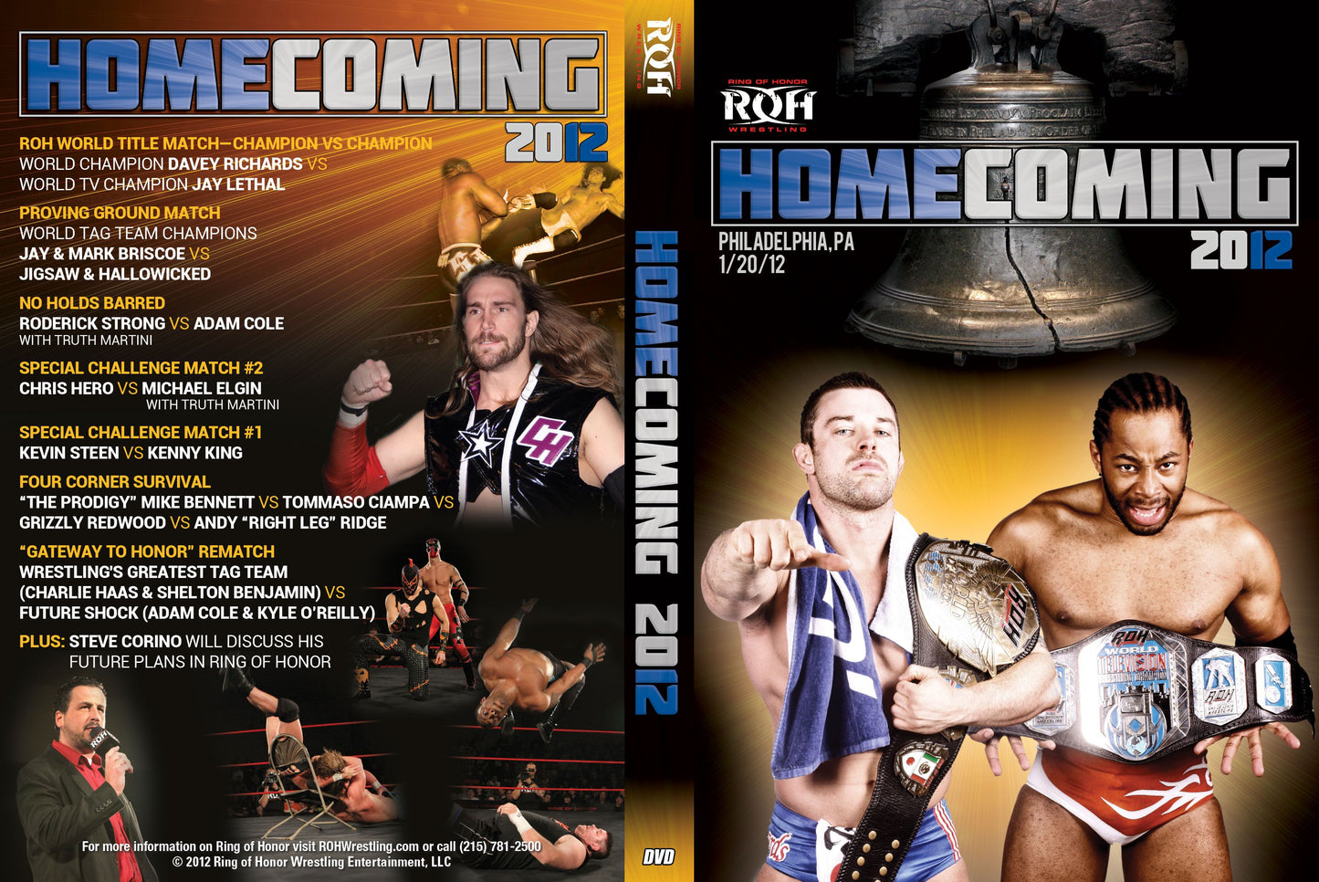 The Homecoming 2012- Philadelphia, PA 1/20/12 (DVD)