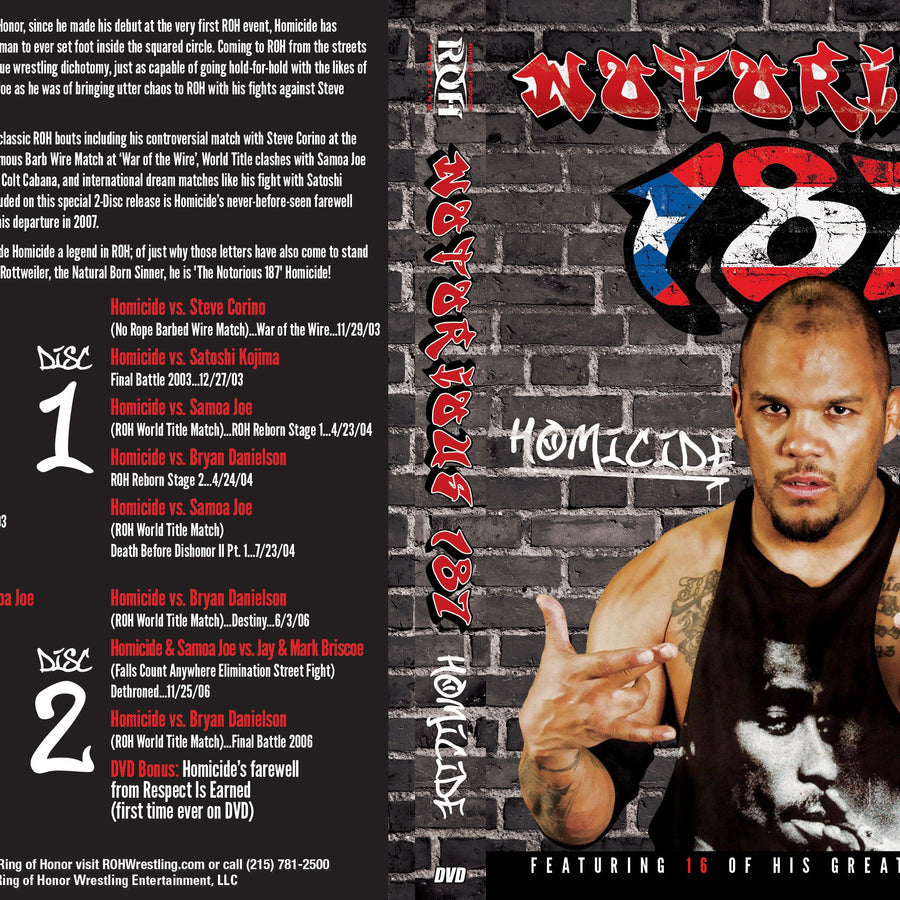 Homicide: The Notorious 187 (2 Disc Set)