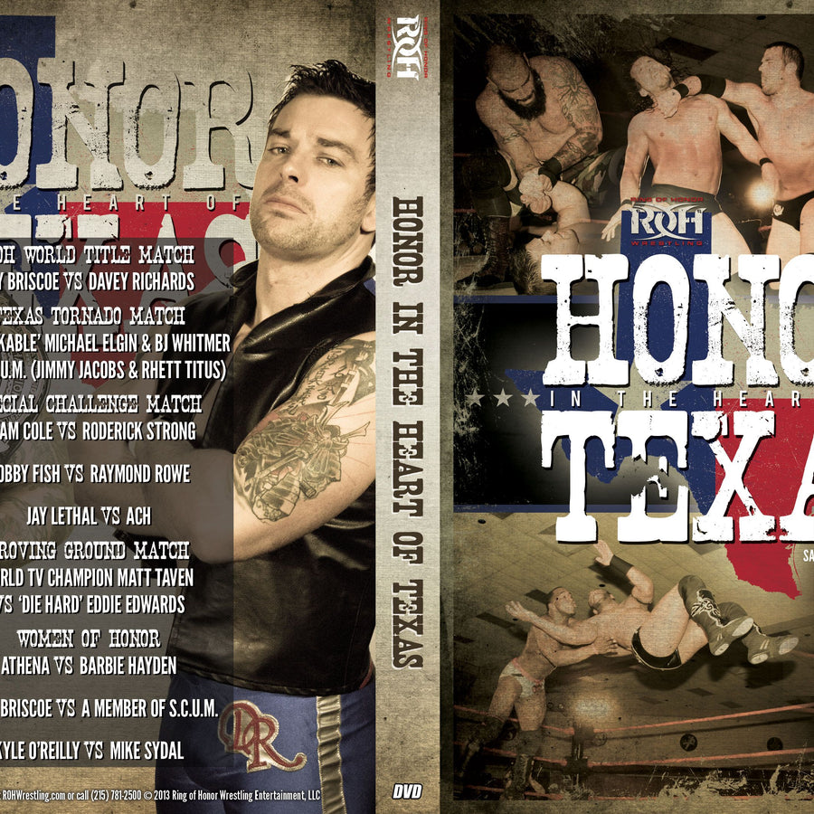 Honor In The Heart Of Texas- San Antonio, TX 6/1/13 (DVD)