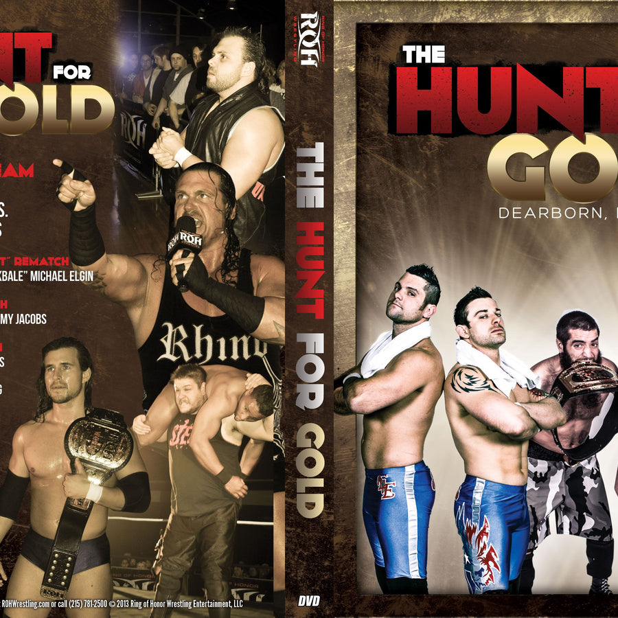 The Hunt For Gold- Dearborn, MI 1/18/13 (DVD)