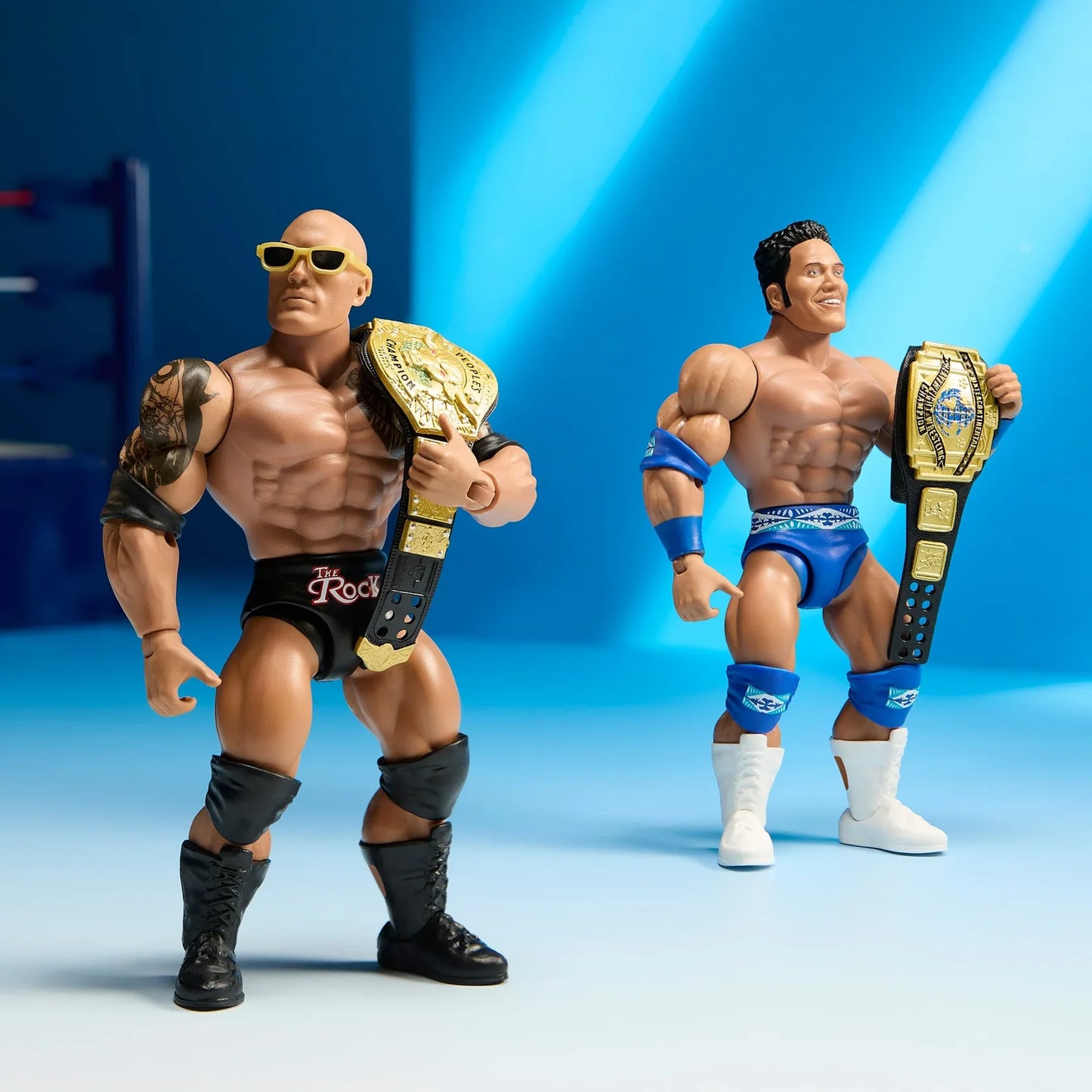 WWE Superstars Rocky Maivia & "Final Boss" The Rock 2-Pack