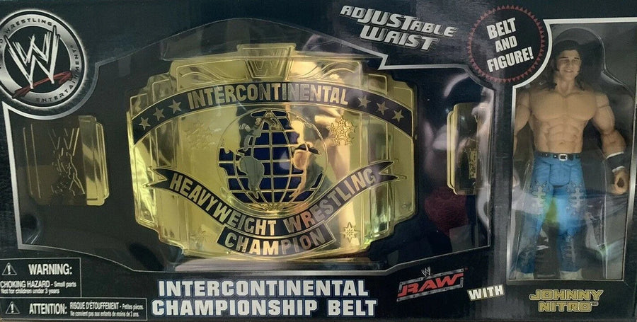 2006 WWE Jakks Pacific Intercontinental Championship Belt [With Johnny Nitro] Action & Toy Figures PWcatalog