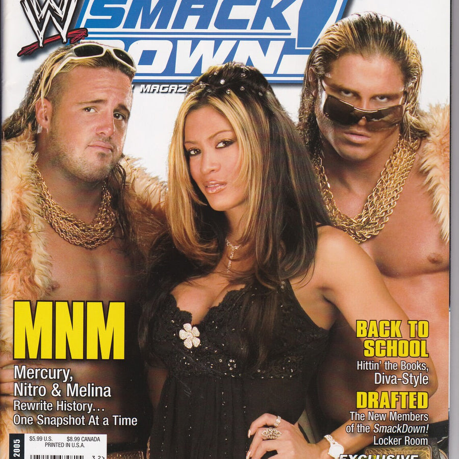 WWE Smackdown September 2005 Magazine PWcatalog