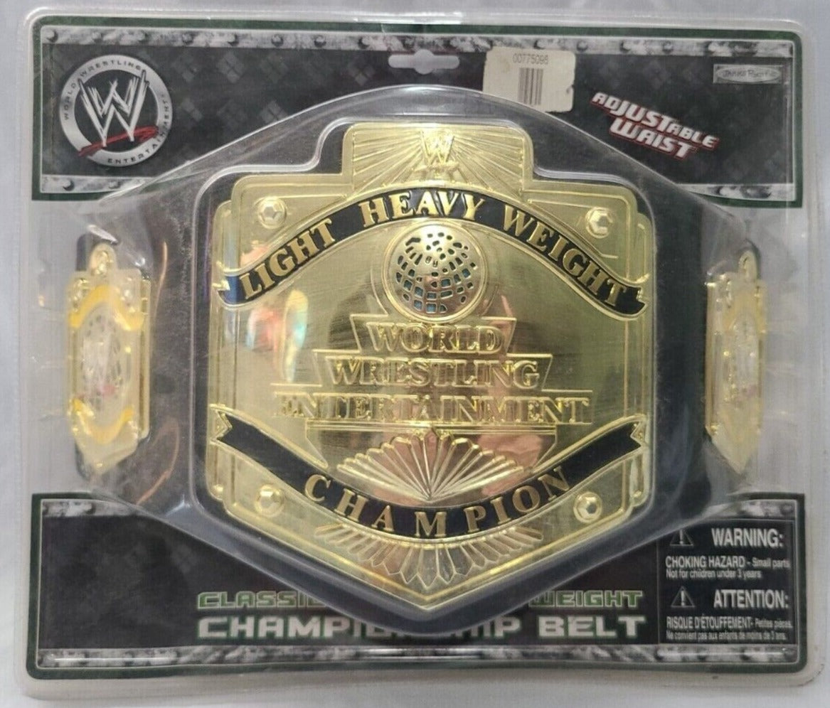 WWE Light Heavyweight championship foam belt  2006 by Jakks Pacific