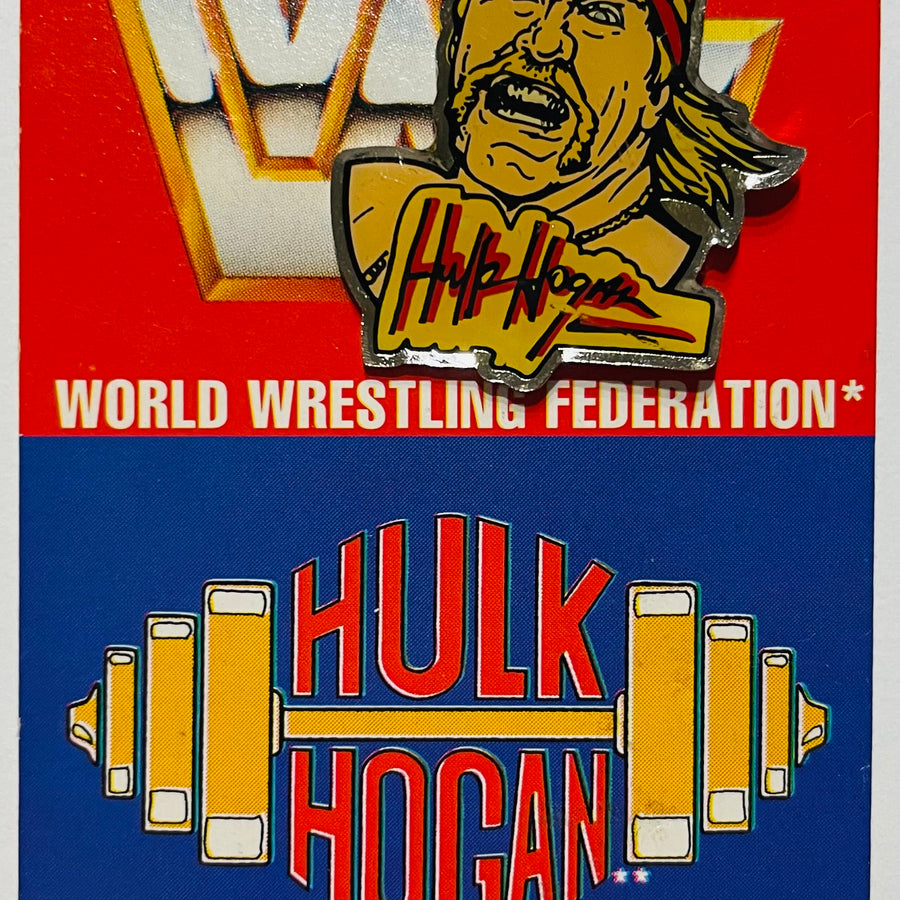 Hulk Hogan Pin series 2 from Germany 1993 Brooches & Lapel Pins PWcatalog