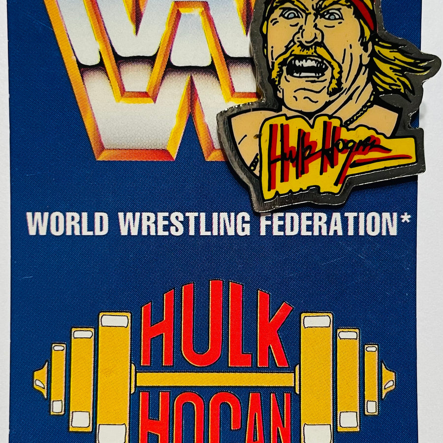 Hulk Hogan Pin series 1 from Germany 1993 Brooches & Lapel Pins PWcatalog