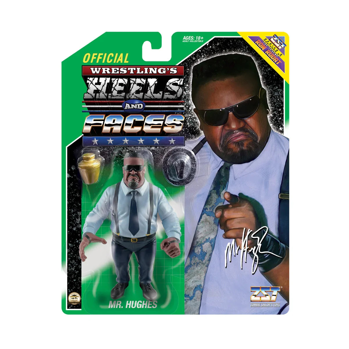 Zombie Sailor's Toys Wrestling's Heels & Faces 5 Mr. Hughes