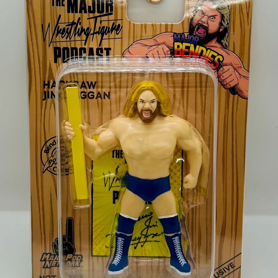 Major Wrestling Figure Podcast Major Bendies Hacksaw Jim Duggan Action & Toy Figures PWcatalog