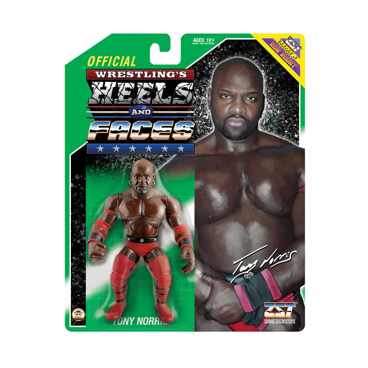 Zombie Sailor's Toys Wrestling's Heels & Faces 5 Ahmed Johnson