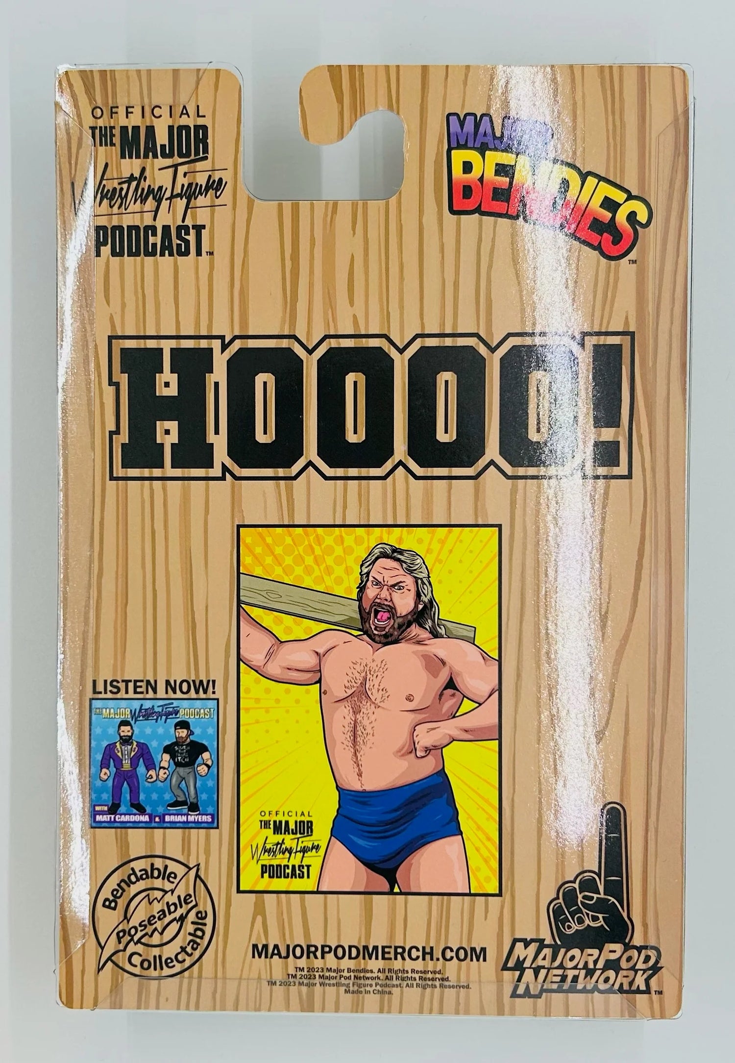 Major Wrestling Figure Podcast Major Bendies Hacksaw Jim Duggan Action & Toy Figures PWcatalog