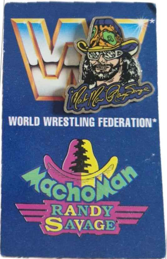 Macho Man Randy Savage Pin series 1 from Germany 1993