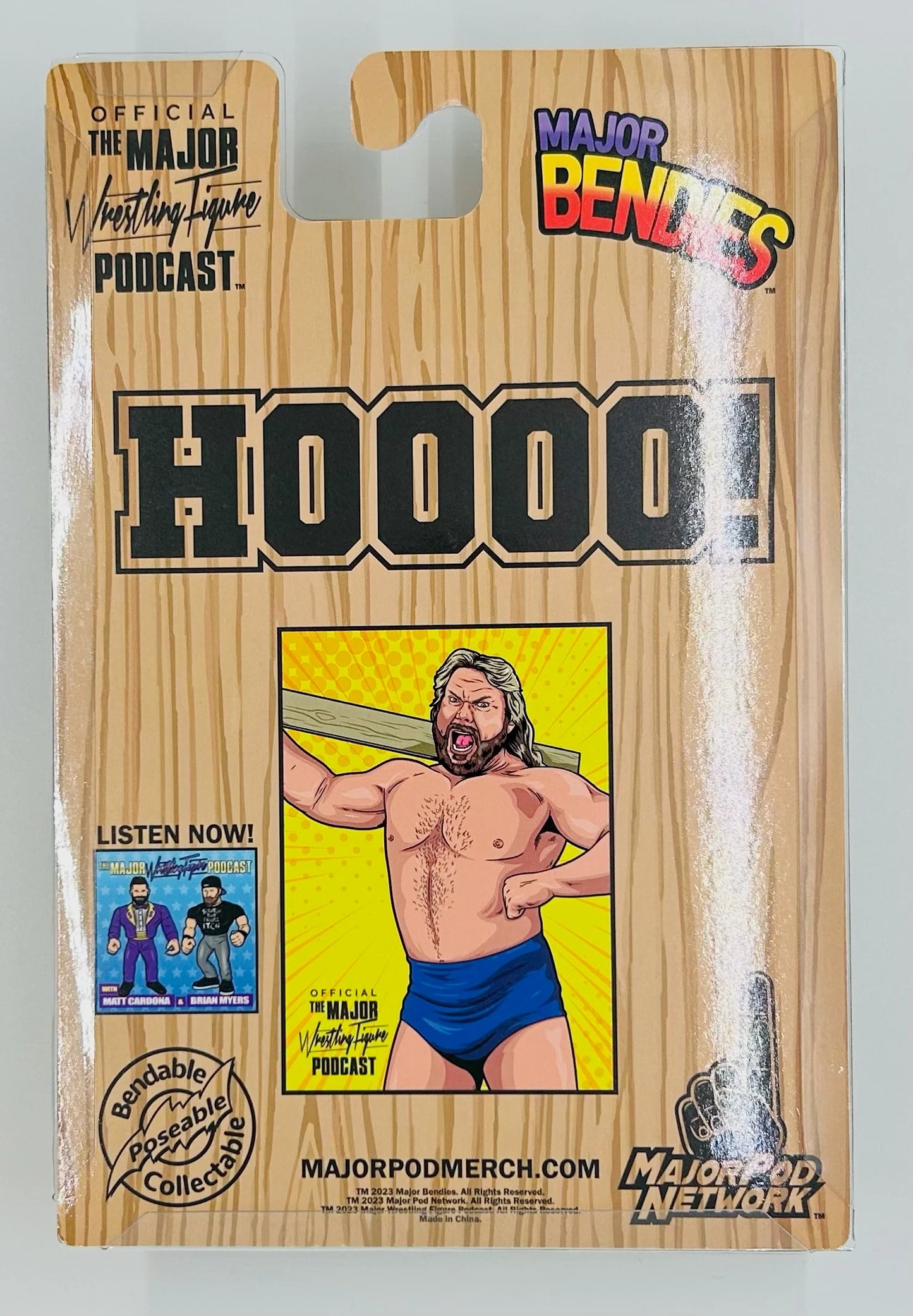 Major Wrestling Figure Podcast Major Bendies Hacksaw Jim Duggan (Major Chase) Action & Toy Figures PWcatalog
