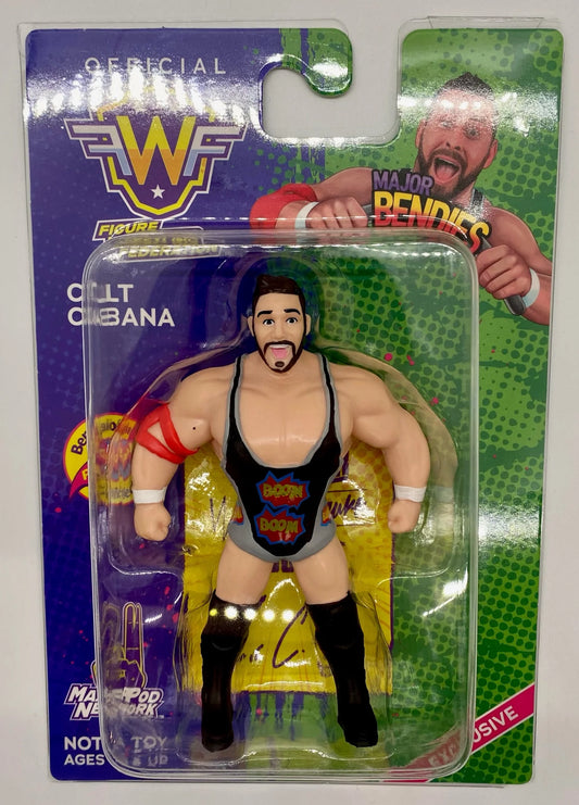 Major Wrestling Figure Podcast Major Bendies Colt Cabana [Exclusive] Action & Toy Figures PWcatalog