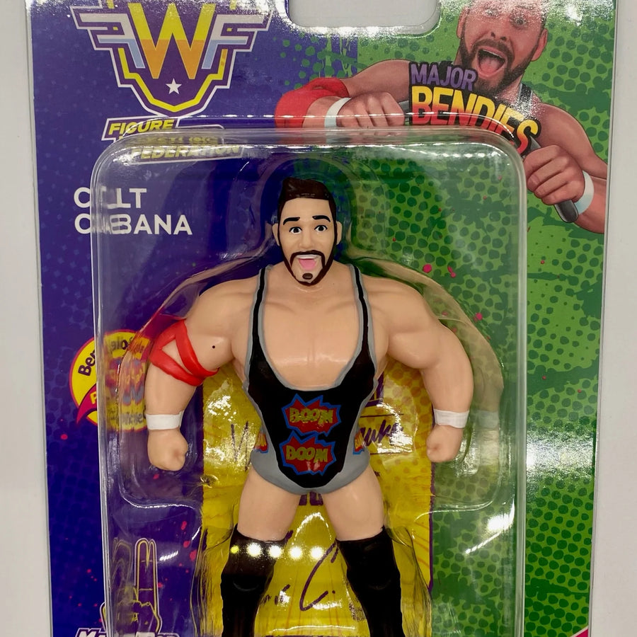 Major Wrestling Figure Podcast Major Bendies Colt Cabana [Exclusive] Action & Toy Figures PWcatalog