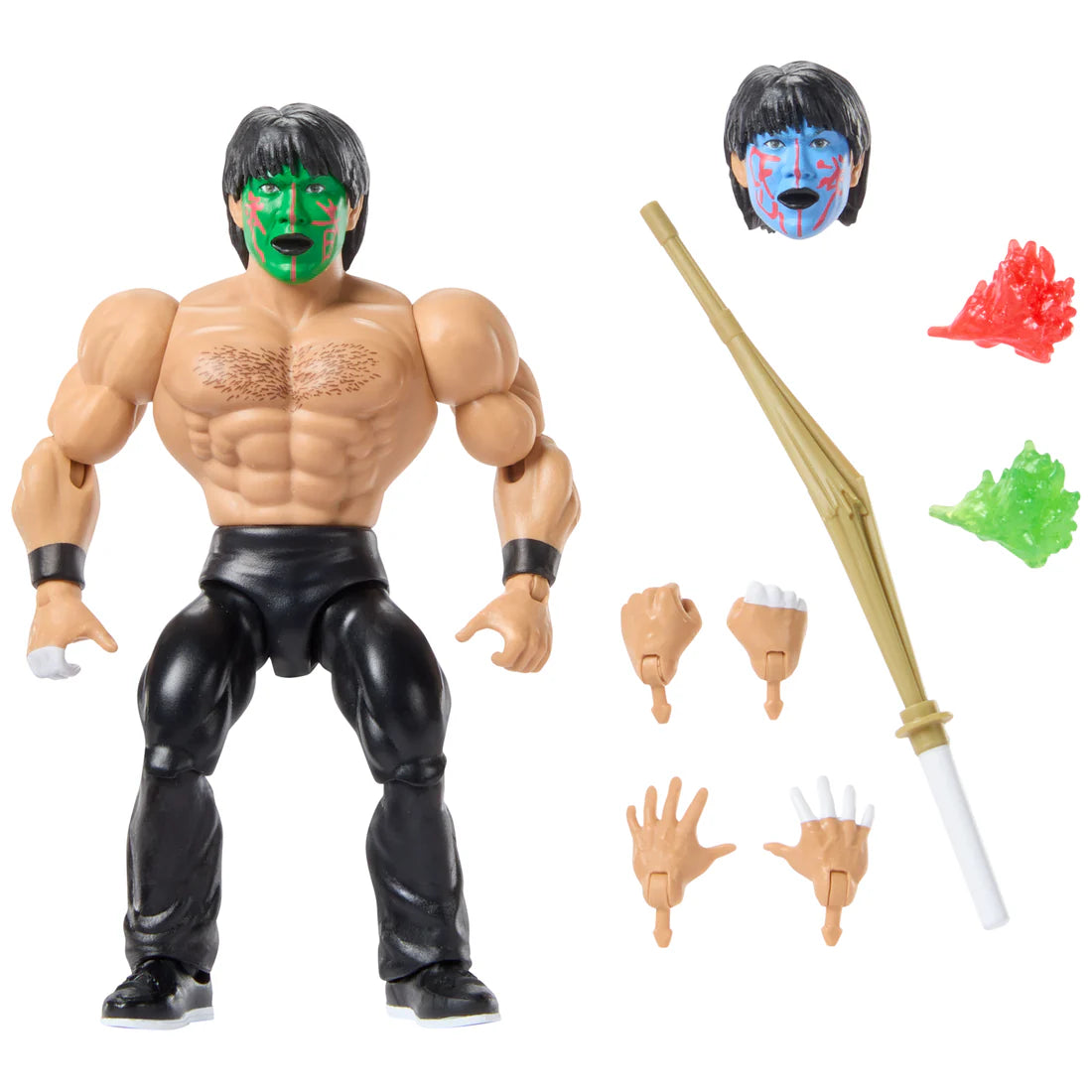 WWE Superstars Series 14 Great Muta [Chase, Green & Black Variant] PW Catalog