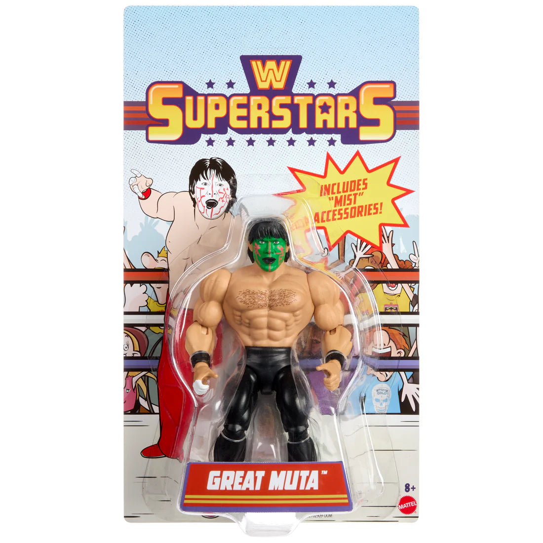 WWE Superstars Series 14 Great Muta [Chase, Green & Black Variant] PW Catalog
