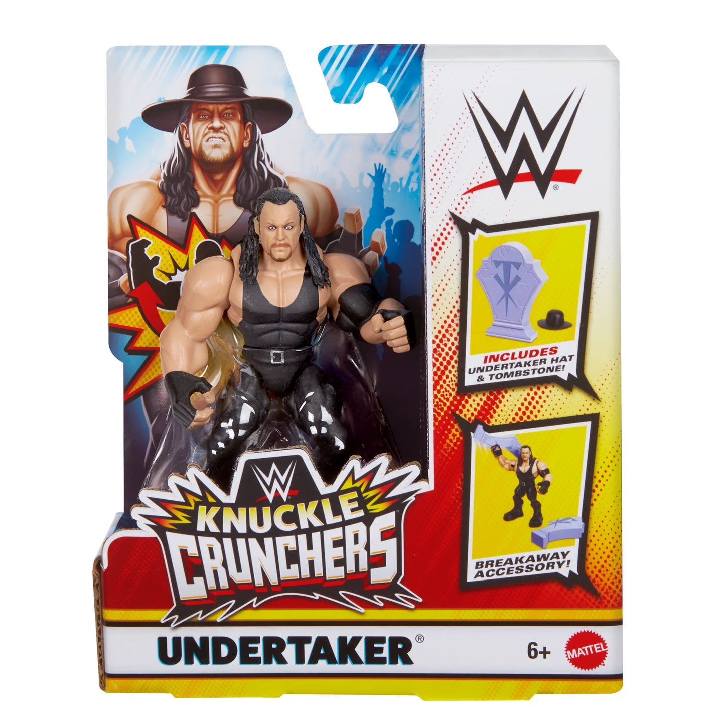 WWE Mattel Knuckle Crunchers Series 6 Undertaker Action & Toy Figures PWcatalog