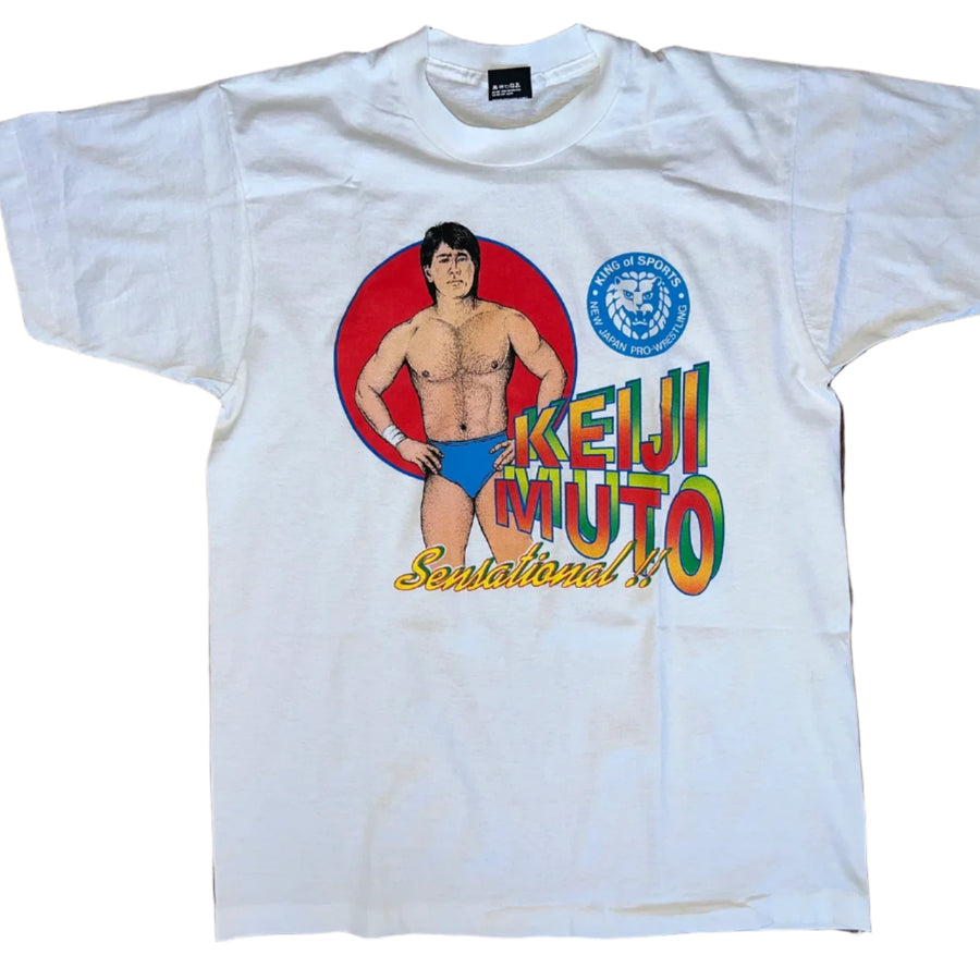 1991 NJPW The Great Muta T-Shirt Pwcatalog