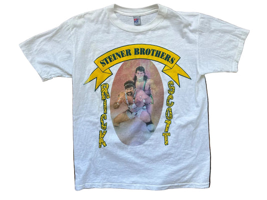 1990 WCW Steiner Brothers T-Shirt Pwcatalog