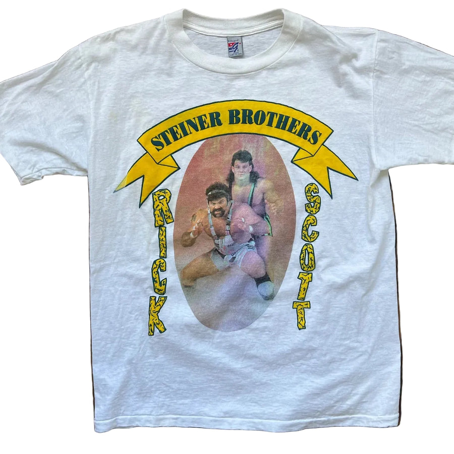 1990 WCW Steiner Brothers T-Shirt Pwcatalog