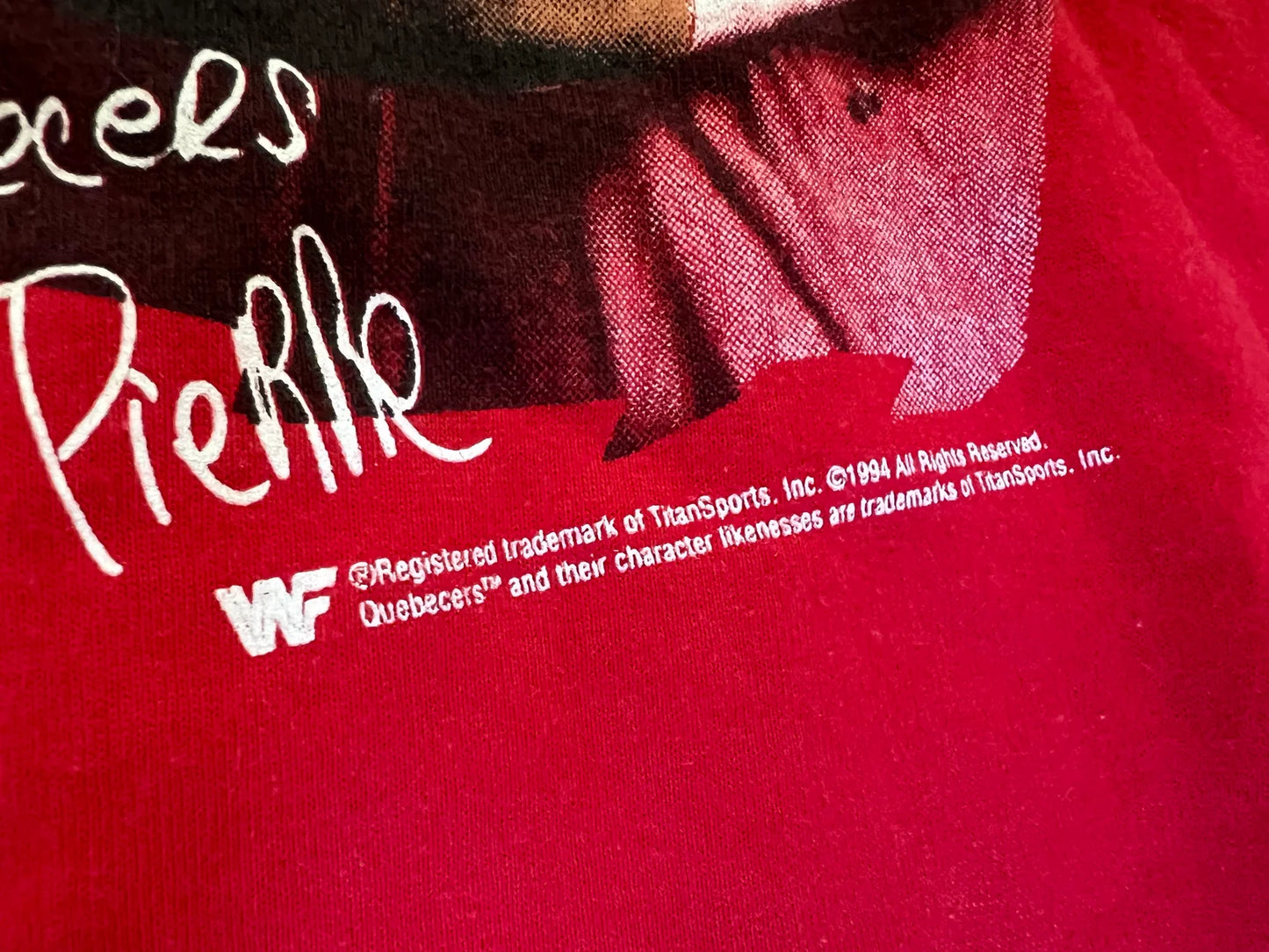 1994 WWF Quebecers T-shirt Pwcatalog