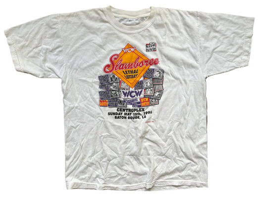 1996 WCW Slamboree T-Shirt Pwcatalog